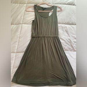 Olive Green Summer Dress